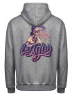Sweat Logo L-S Violet Shaka