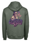 Sweat Logo L-S Violet Shaka