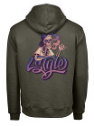 Sweat Logo L-S Violet Shaka