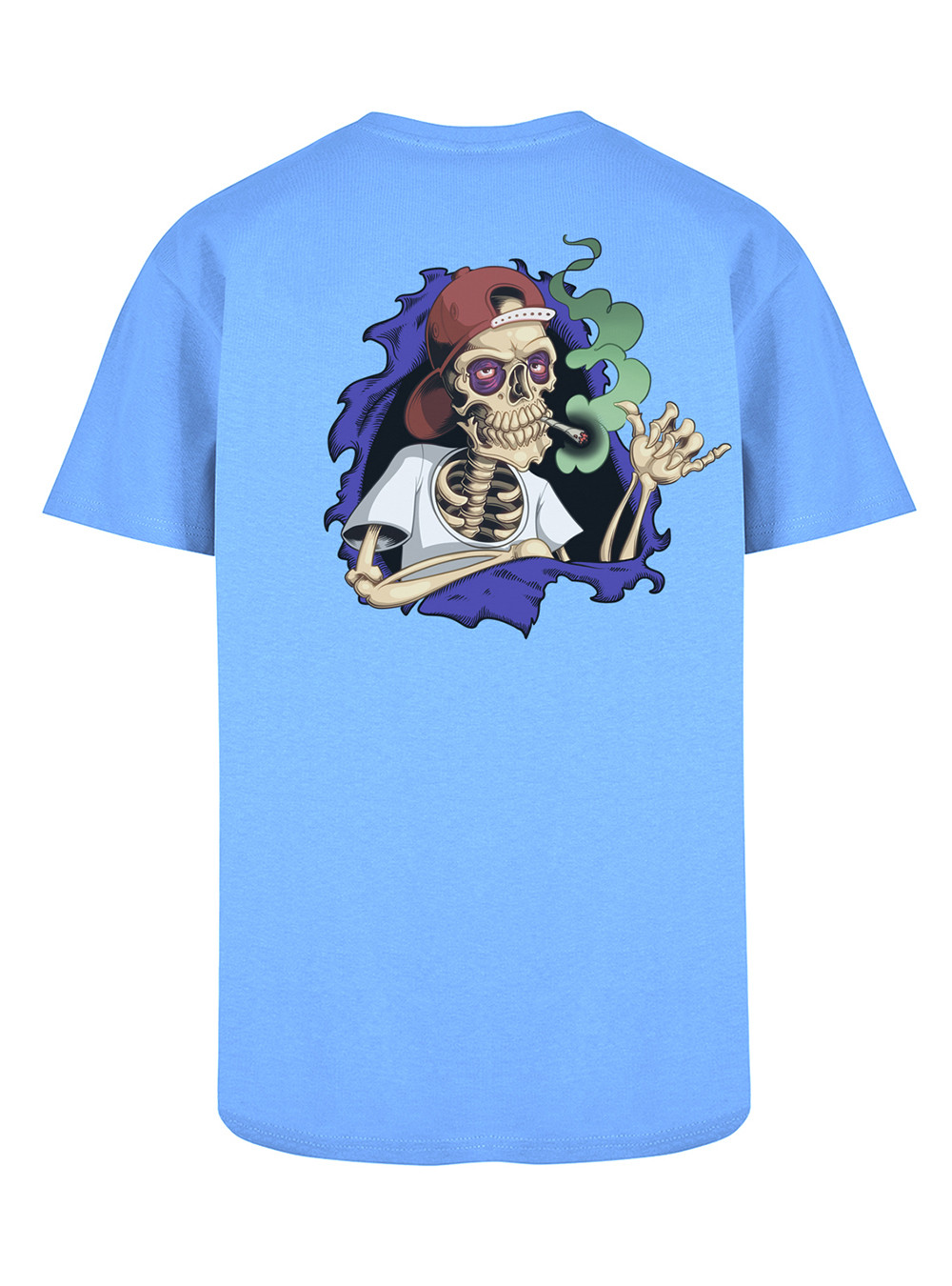 T-shirt L-Style Bones Brigade Bleu