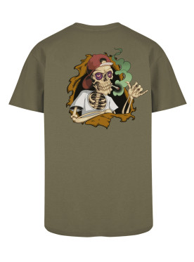 T-shirt L-Style Bones Brigade Marron