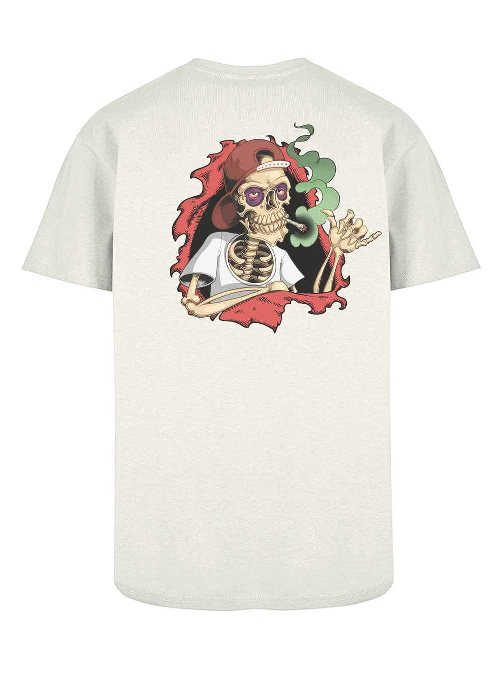 T-shirt L-Style Bones Brigade Rouge