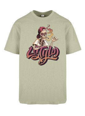 T-shirt Logo L-Style Shaka Orange
