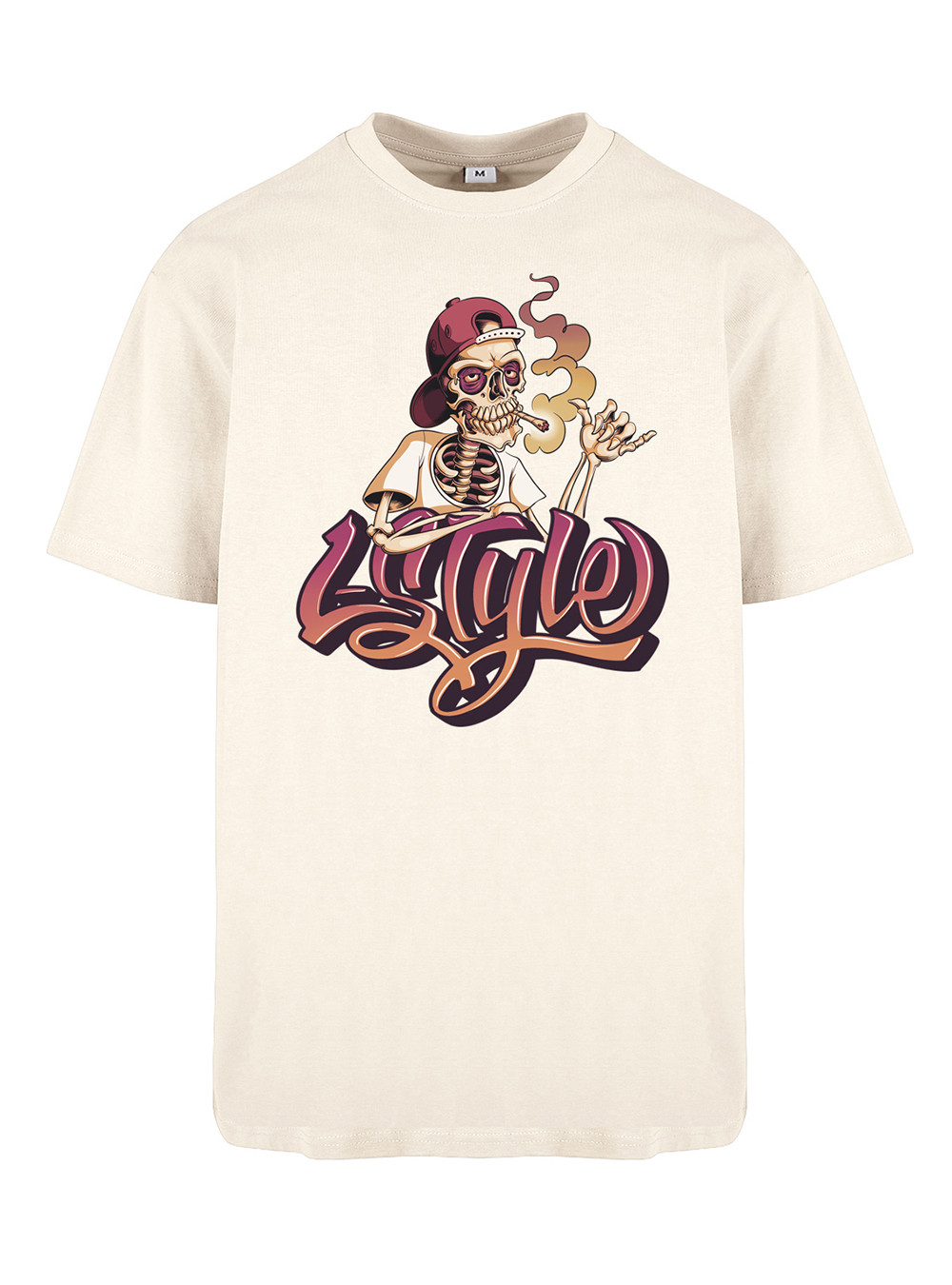 T-shirt Logo L-Style Shaka Orange