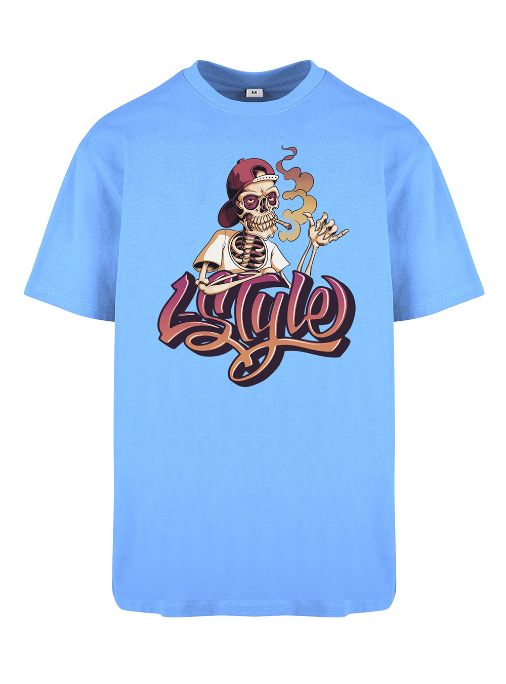 T-shirt Logo L-Style Shaka Orange