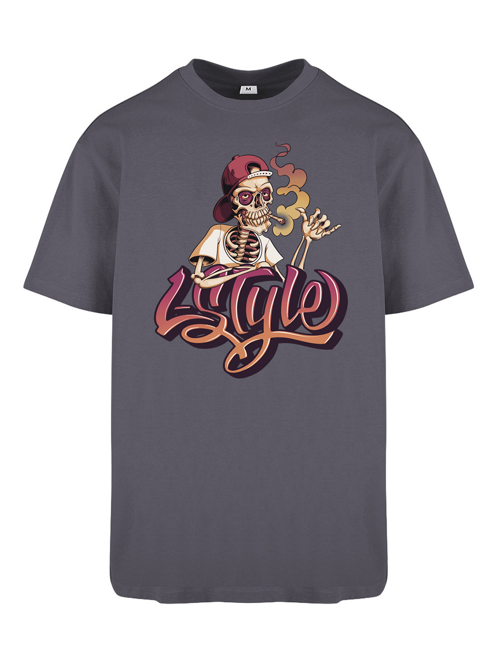 T-shirt Logo L-Style Shaka Orange