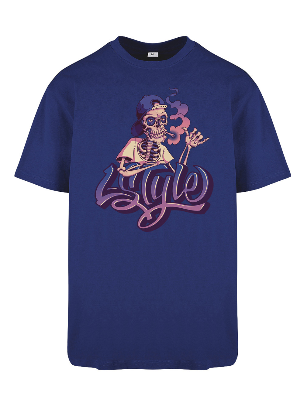 T-shirt Logo L-Style Shaka Violet